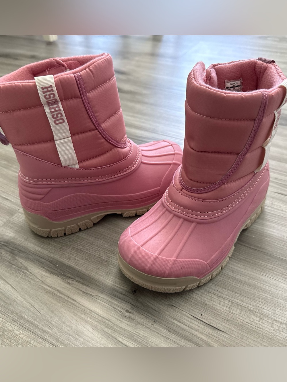 OshKosh B'gosh Pink Kids Winter Boots